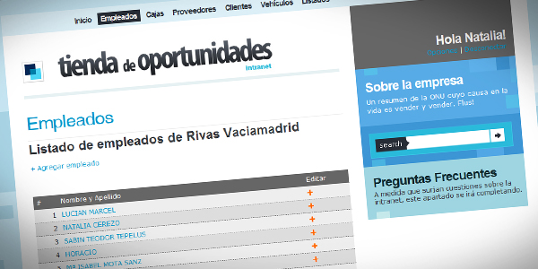 Tienda de oportunidades